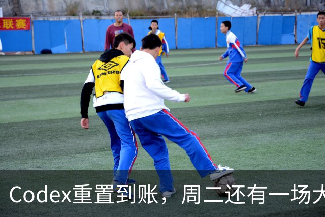 Codex重置到账，周二还有一场大发布